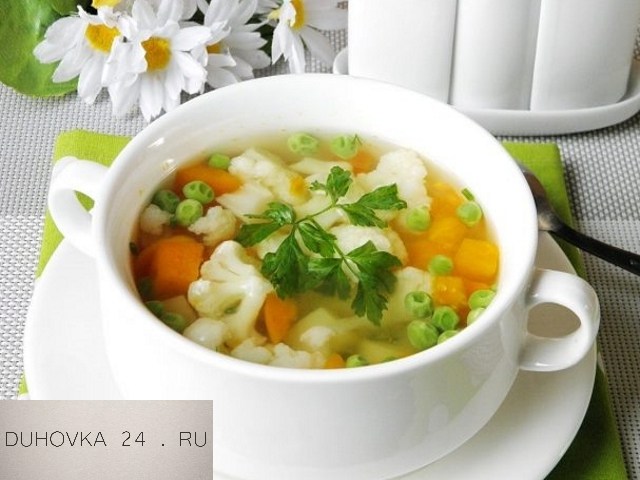 Классический овощной суп