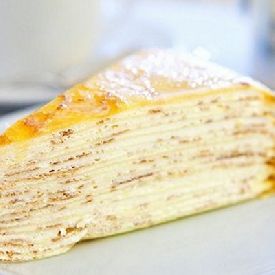 Блинный торт с кремом из Маскарпоне