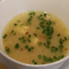 Суп с луком и сыром